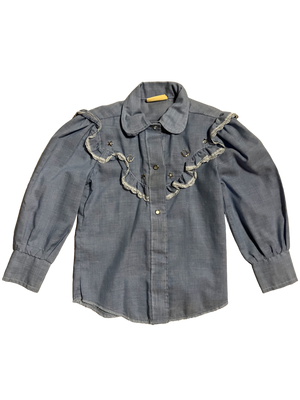 Chambray Littles Western Shirt