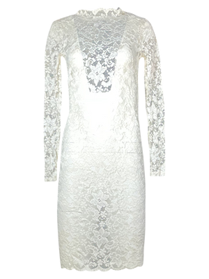 Purity Lace Slip Dress