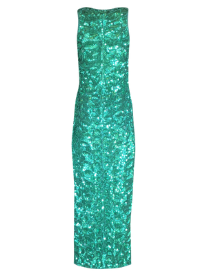 Emerald 90's Prom Dress